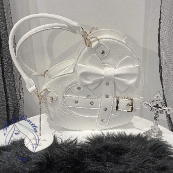 👜🖤 Bolso de Mano en Forma de Corazón “Headache Studio” - Estilo Gothic Lolita 🖤